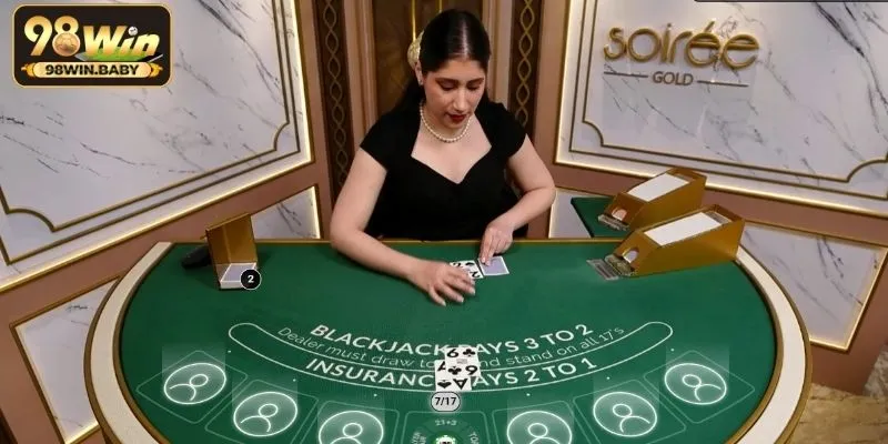 Chiến thuật chơi Blackjack 98Win thắng lớn