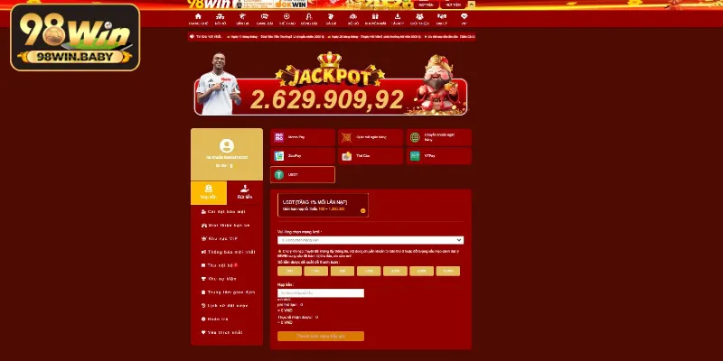 Nạp tiền 98Win qua USDT