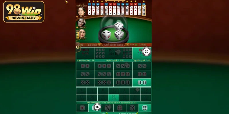Nguyên tắc chơi Tài Xỉu chi tiết a - z trên 98Win